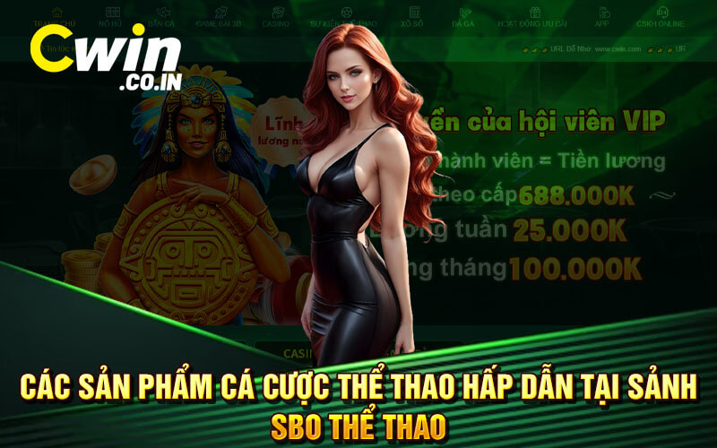 Các sản phẩm cá cược thể thao hấp dẫn tại sảnh SBO thể thao