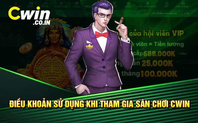 Điều Khoản Sử Dụng Khi Tham Gia Sân Chơi Cwin